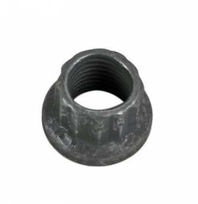 Nut - Locking - 3/8-24 in Thread - 7/16 in 12 Point Head - Mechanical - Stainless - Gray Chromate - Each