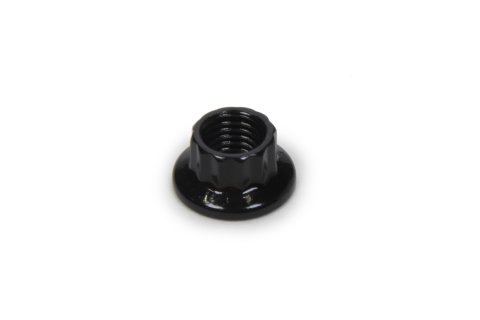 Nut - 5/16-24 in Thread - 3/8 in 12 Point Head - Chromoly - Black Oxide - Each