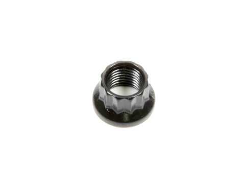 Nut - 3/8-24 in Thread - 7/16 in 12 point Head - Chromoly - Black Oxide - Each
