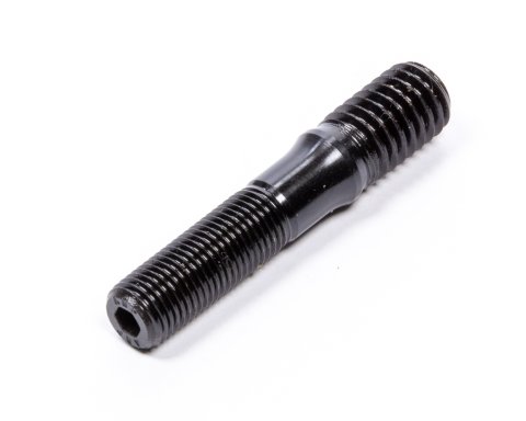 Stud - Neckdown - 3/8-24 and 7/16-14 in Thread - 2.25 in Long - Chromoly - Black Oxide - Universal - Each