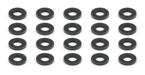 Flat Washer - 0.438 in ID - 0.95 in OD - Steel - Black Oxide - Set of 20