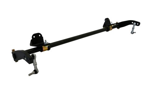 Sway Bar - Musclebar - 1 in Diameter - Mounting Hardware / Posi-Link End Links - Steel - Black Powder Coat - Ridetech Rear Suspension - Chevy Corvette 1968-79 - Kit