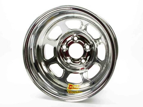 Wheel - 52-Series - 15 x 8 in - 3.000 in Backspace - 5 x 5.00 in Bolt Pattern - Steel - Chrome - Each