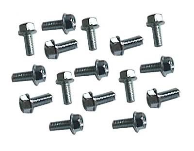 Beadlock Bolt Kit - 5/16-18 in Thread - 0.75 in Long - Hex Head - Steel - Zinc Oxide - Set of 16
