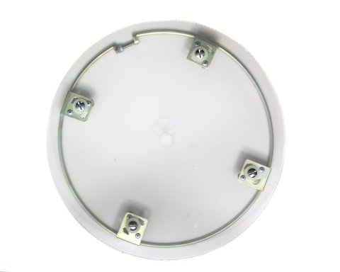 Mud Cover - G2 - Quick Release Fastener - Mounting Ring / 4 Mounting Tabs Included - Plastic - Clear - 15 in Wheels - Kit