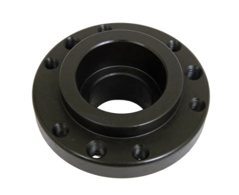 Harmonic Balancer Hub - External Balance - Dual Keyway - Steel - Black Paint - Big Block Chevy - Each