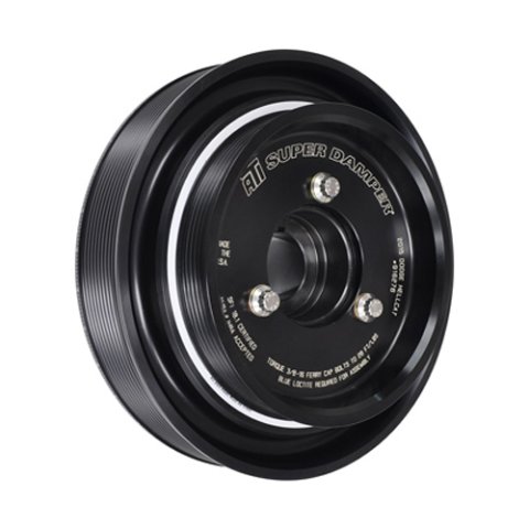 Harmonic Balancer - Super Damper - 7.074 in OD - SFI 18.1 - Internal Balance - Steel - Black Oxide - Dodge Viper 1992-2002 - Each