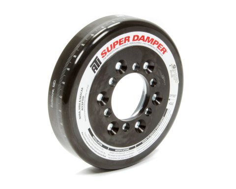 Harmonic Balancer Shell - 7.074 in OD - SFI 18.1 - Steel - Black Paint - ATI Super Damper - Internal Balance - Mopar V8 - Each