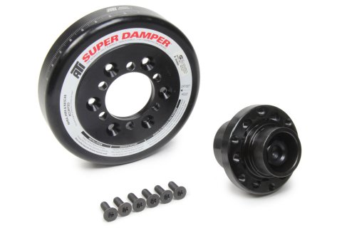 Harmonic Balancer - 7.074 in OD - SFI 18.1 - Aluminum / Steel - Black Oxide - Internal Balance - Big Block Chevy - Each