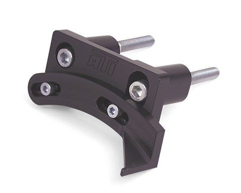 Timing Pointer - Adjustable - Stainless Hardware - Aluminum - Black Anodized - Big Block Ford - Each