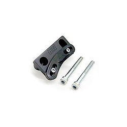 Timing Pointer - Adjustable - Stainless Hardware - Aluminum - Black Anodized - 11 O'clock Position - Small Block Ford - Each