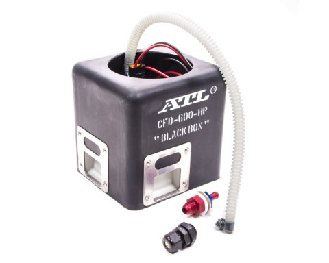 Fuel Pump - Black Box - Electric - Surge Tank - 80 gph at 100 psi - 5/16 in Hose Barb Outlet - Gas - Each