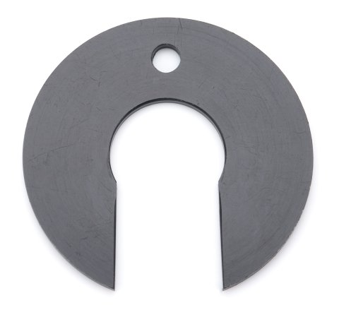 Fuel Cell Shell Hold Down Clip - Slotted - C-Shaped - 1 in Inside Diameter - Plastic - Black - ATL Sprint Cell Shells - Each
