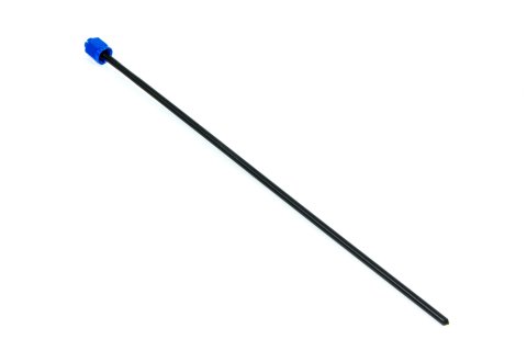 Fuel Cell Dipstick - 6 AN Cap - 16 in Long - Aluminum - Blue Anodized - Each