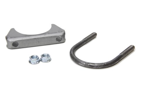 Exhaust Clamp - Heavy Duty - U-Clamp - 2.5 in Diameter - 3/8 in Bolt - Steel - Natural - Each