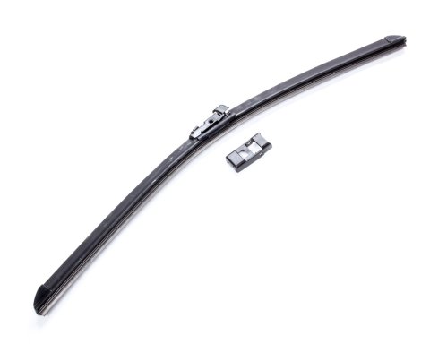Wiper Blade - Contour - 22 in Long - Rubber / Steel - Black Powder Coat - Black - Universal - Each