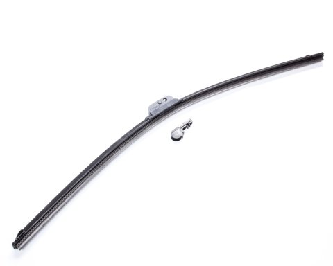 Wiper Blade - Contour - 24 in Long - Rubber / Steel - Black Powder Coat - Black - Universal - Each
