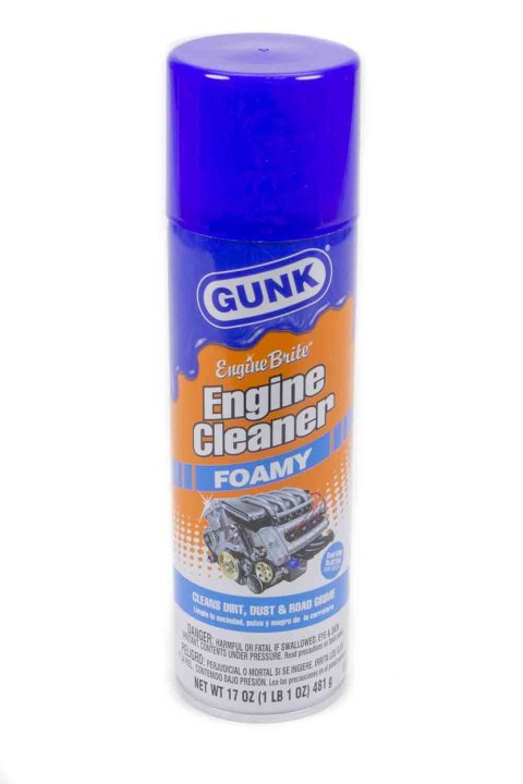 Degreaser - Gunk - Engine Degreaser - Foamy Engine Brite - 17 oz Aerosol - Each
