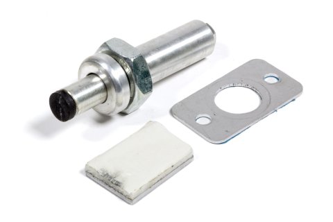 Door Popper - Adjustable - Spring Loaded - 5/8 in Stroke - 2 x 1-1/8 in Mounting Flange - Mount - Steel - Zinc Plated - Universal - Each
