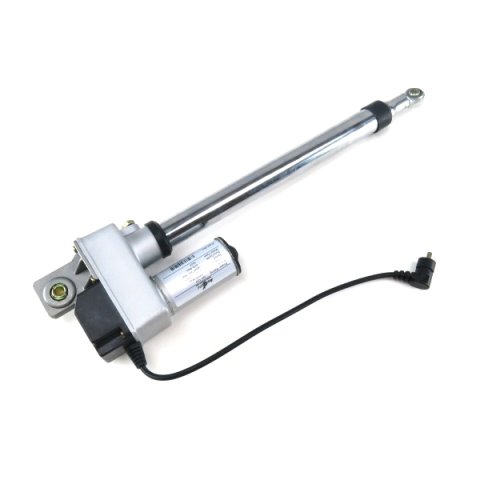 Linear Actuator - 22 in Extended Length - 8 in Stroke - 200 lb Capacity - 5/16 in Spherical Rod Bearing End - Universal - Each