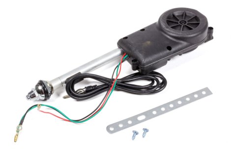 Antenna - Power Antenna - AM / FM - 12V - Aluminum - Natural - Universal - Kit