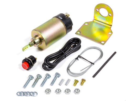 Shaved Door Solenoid - 50 lb - Brackets / Hardware / Wiring - Universal Shaved Doors - Kit