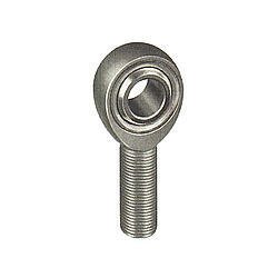 Rod End - AB Series - Spherical - 5/16 in Bore - 5/16-24 in Left Hand Male Thread - Steel - Zinc Oxide - Each