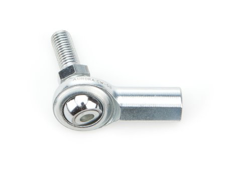 Rod End - CW-S Series - Spherical - 5/16-24 in Stud - 5/16-24 in Right Hand Female Thread - Steel - Zinc Oxide - Each