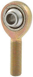 Rod End - HXAB-T Series - Spherical - 3/8 in Bore - 7/16-20 in Left Hand Male Thread - High Misalignment - PTFE Lined - Steel - Cadmium - Each