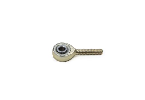 Rod End - MB Series - Spherical - 3/16 in Bore - 10-32 Left Hand Male Thread - Steel - Cadmium - Each