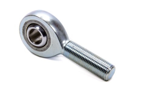 Rod End - XAB-T Series - Spherical - 1/2 in Bore - 5/8-18 in Left Hand Male Thread - PTFE Lined - Steel - Zinc Oxide - Each