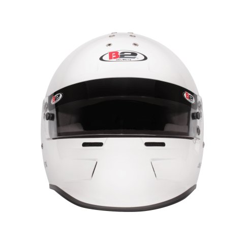 Helmet - Apex - Closed Face - Snell SA2020 - Head and Neck Support Ready - White - Medium - Each