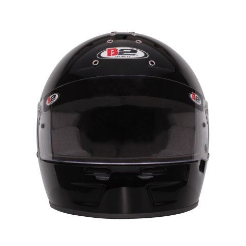 Helmet - Vision EV - Closed Face - Snell SA2020 - Head and Neck Support Ready - Metallic Black - Small - Each