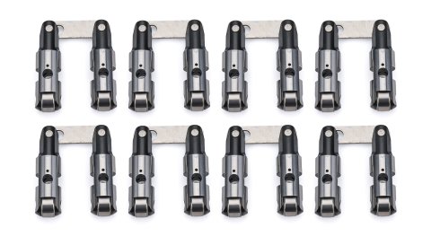 Lifter - Mechanical Roller - 0.842 in OD - Link Bar - 0.300 in Taller - 0.180 in Offset - Small Block Chevy - Set of 16
