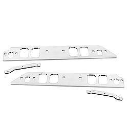 Intake Manifold Spacer - Aluminum - Aftermarket Head - Tall Deck - Big Block Chevy - Kit