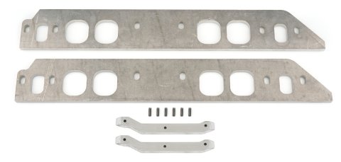 Intake Manifold Spacer - Aluminum - Oval Port - Tall Deck - Big Block Chevy - Kit