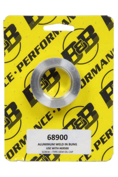 Bung - Oil Cap - Weld-On - Aluminum - GM Oil Cap - 1987-2015 - Each