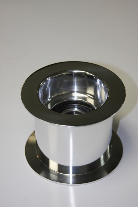 Supercharger Idler Pulley - Gilmer / HTD - 3 in Wide - 3.425 in Diameter - Aluminum - Polished - Blower Drive Service Supercharger - Kit