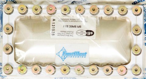 Burst Panel - SFI 23.1 - Fasteners Included - Aluminum - Gold Anodized - Kit