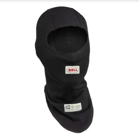 Head Sock - PRO-TX Balaclava - Single Eyeport - SFI 3.3 - Double Layer - Moisture Wicking - Nomex - Black - Small - Each