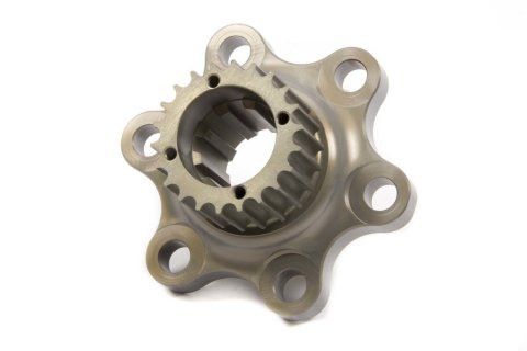 Crankshaft Coupler - 10 Spline - HTD Pulley - Aluminum - Bert Transmissions - Chevy V8 - Each