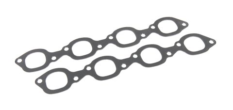 Exhaust Header / Manifold Gasket - 2.070 x 1.970 in Oval Port - Graphite - Big Block Chevy - Pair