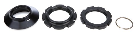 Coil-Over Kit - 2.5 in ID Spring - 2 in Shock - Aluminum - Black Anodized - Bilstein Shocks - Kit