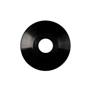 Bump Stop - Puck - 1.95 in OD - 0.550 in ID - 0.375 in Tall - Shock Mount - 85A Durometer - Polyurethane - Black - Each