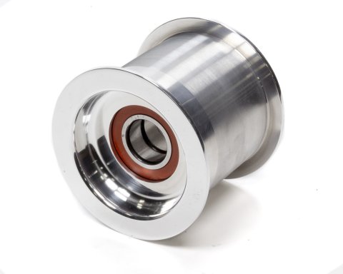 Supercharger Idler Pulley - 2 Bearings / Hardware - Aluminum - Polished - 6-71 to 14-71 Superchargers - Kit