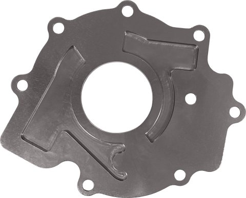 Oil Pump Back Plate - Steel - Polished - 4V - Ford Modular - Ford Mustang 2001-05 - Each
