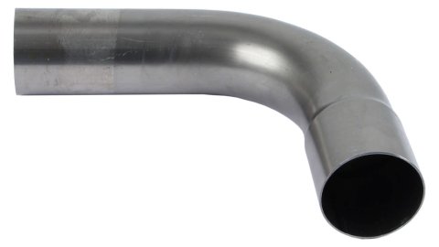 Exhaust Bend - 90 Degree - 3 in Diameter - 4.5 in Radius - 9 x 10.5 in Legs - Steel - Natural - Each