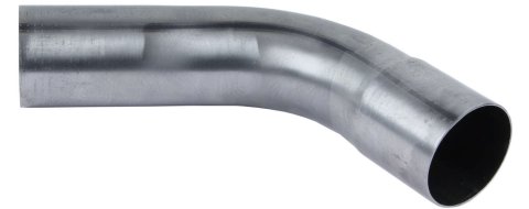 Exhaust Bend - 60 Degree - 3.5 in Diameter - 5.25 in Radius - 7.5 x 9 in Legs - Steel - Natural - Each