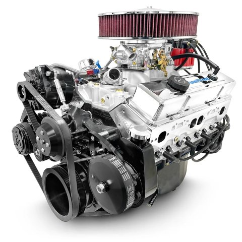 Crate Engine - Drop-in-Ready - 383 CID - 436 HP - Pulleys Included - Small Block Chevy - Each