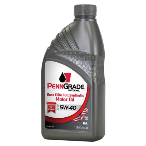 Motor Oil - Euro Elite - 5W40 - Synthetic - 1 qt Bottle - Each